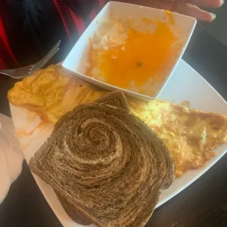 Buffalo Chicken Omelet