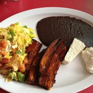 a plate of food