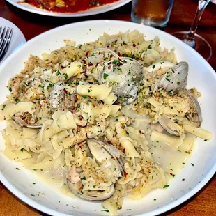 Vongole...snuck a few bites before snapping this photo