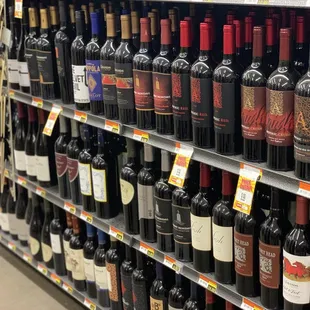  variety of wine bottles