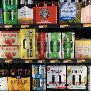  variety of beverages