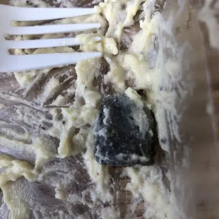 Object in the bottom of potato salz