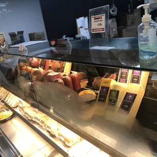 a variety of food items