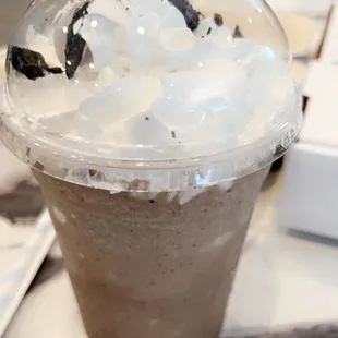 Oreo Milkshake Whipped Cream