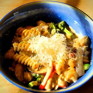 Chickpea Pasta Alfredo