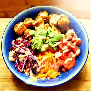 Spicy Tofu Quinoa Bowl