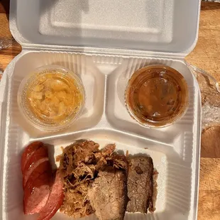 This was my order with NO RIBS AND NO BREAD WTF $20 for this little portion?