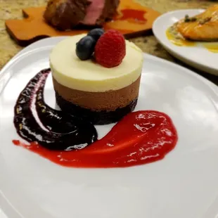 Order dessert before dinner...