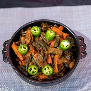 a bowl of vegetables