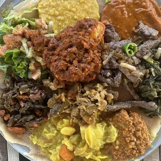 1. Veggie & Meat Combo