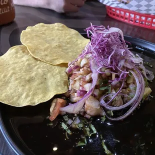 Ceviche camaron - This was sooooooo good!