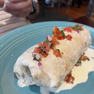 Carnitas California Burrito