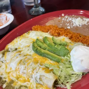 Enchiladas Verdes