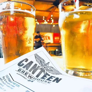 Beer and music with my babe!