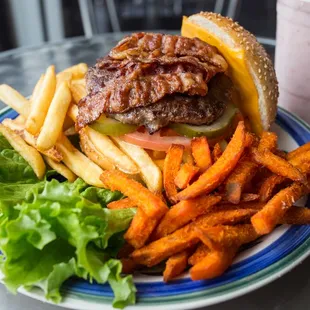 burgers, food, burger