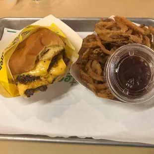 Attaboy Double Smash Burger