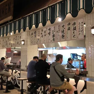 Cool Ramen stall design