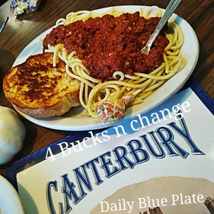 Blue Plate Special