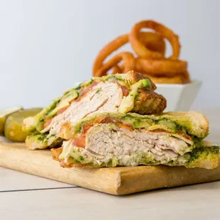 Turkey Pesto melt