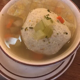 Vegetarian Matzo Ball Soup