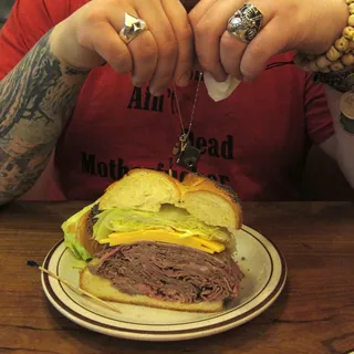 Cold Roast Beef Sandwich