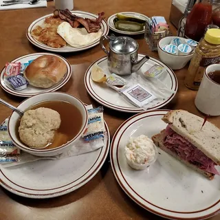 Thick Cut Bacon & Eggs