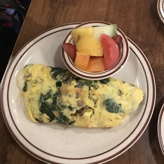 Spinach, Mushroom & Jack