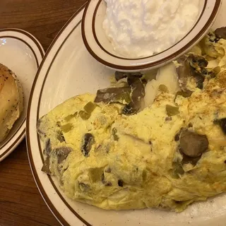 Green Chile, Mushroom & Jack