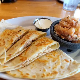 Chicken Tinga Quesadilla