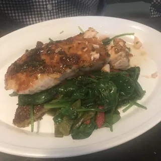 Adobo Glazed Salmon