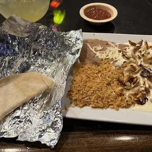 This place is AMAZING!  The food was fantastic, the portions, incredible. The atmosphere is light and fun with unique, whimsical decor.