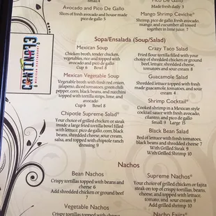 They don't have drinks on the menu at all. We had watered down sweet tea.