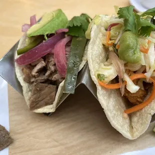 Carne Asada, Baja Shrimp