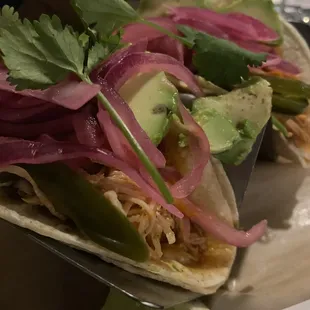 Shredded Chicken Tacos