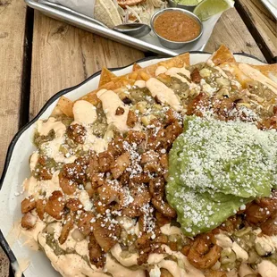Nachos and tacos