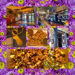 Montage of images from Cantina at San Benito House