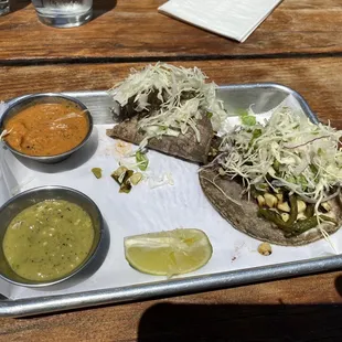 Vegetarian tacos