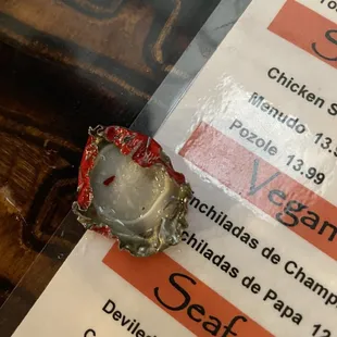 a menu for a mexican restaurant