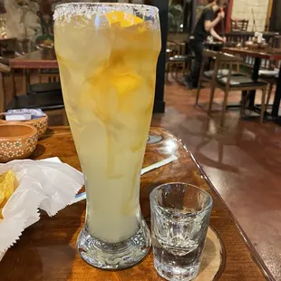 Cadillac Margarita - they give you a shot on the side!