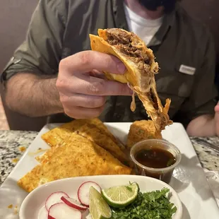 Quesadilla de Birra