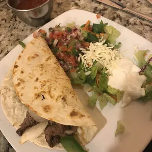 Steak quesadilla