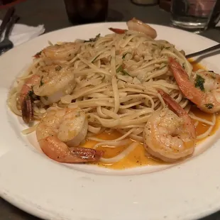 Shrimp scampi