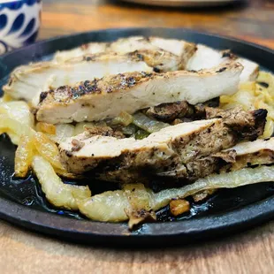 Chicken fajitas