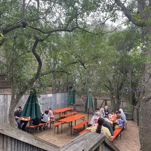 Outside patio