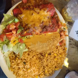 Beef Enchiladas