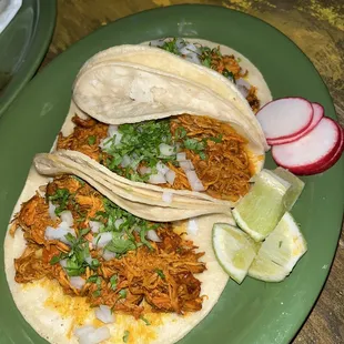 Chicken tacos