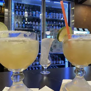Large margaritas!
