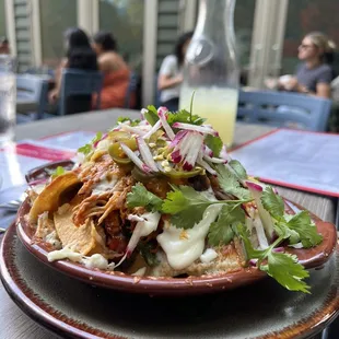 Nachos with Chicken Tinga