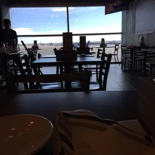 View from restaurant