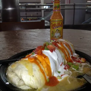 Shredded Pork Burrito